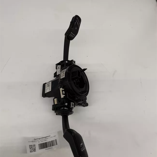 Devioguidasgancio volante pelle multifunzione tiptronic nero/bianco