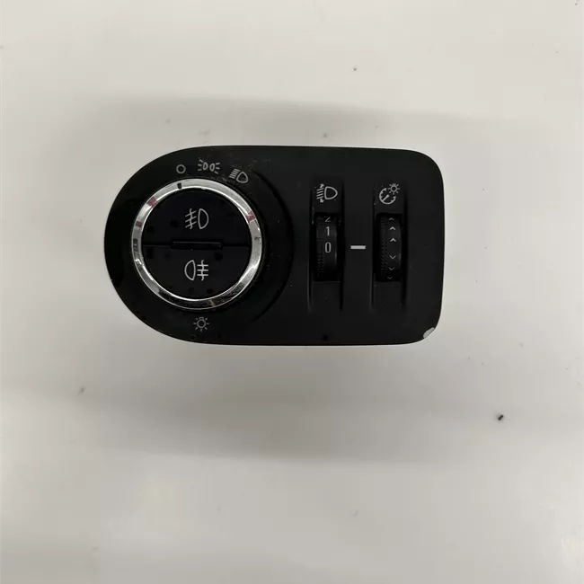 Interruttore blocco comando luci con fendinebbia ant nero