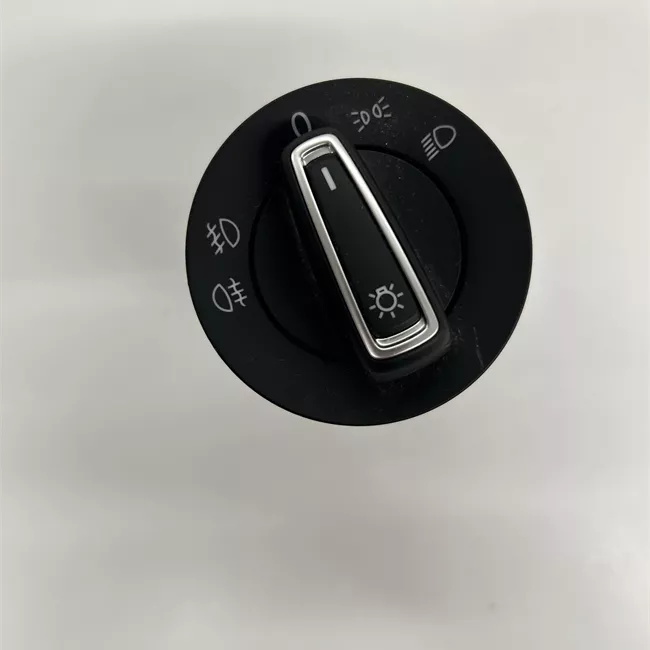 Interruttore blocco comando luci Fendinebbia/luci a svolta nero satinato/alluminio