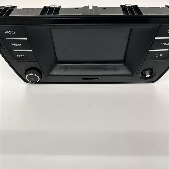 Autoradio con telefono comfort nero satinato/cromo lucido