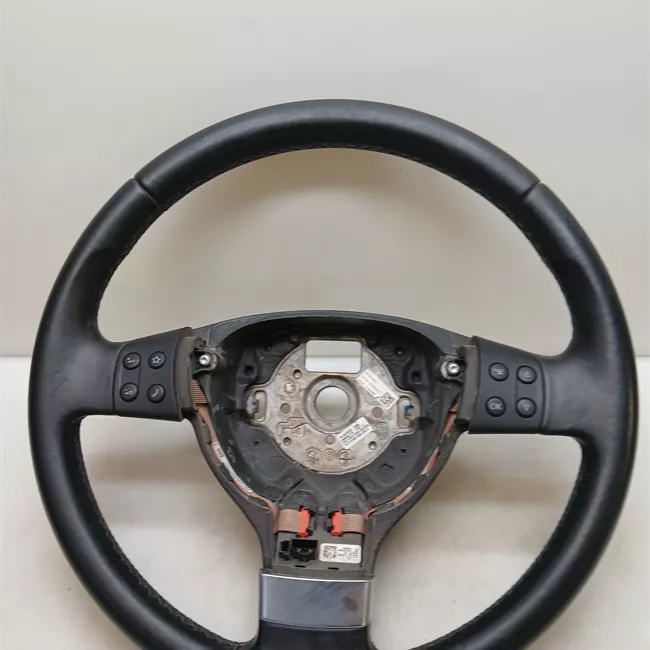 Volante Pelle multifunzione nero/alluminio