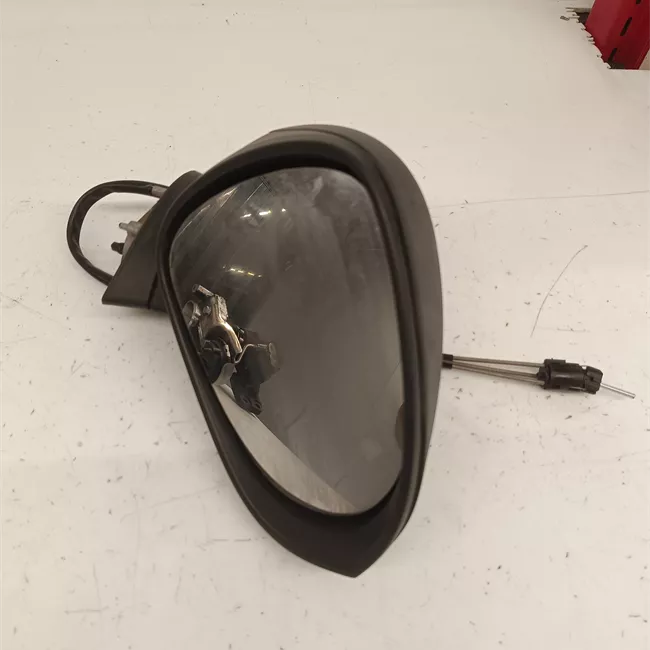 Retrovisore esterno destro con regolazione meccanica nero satinato