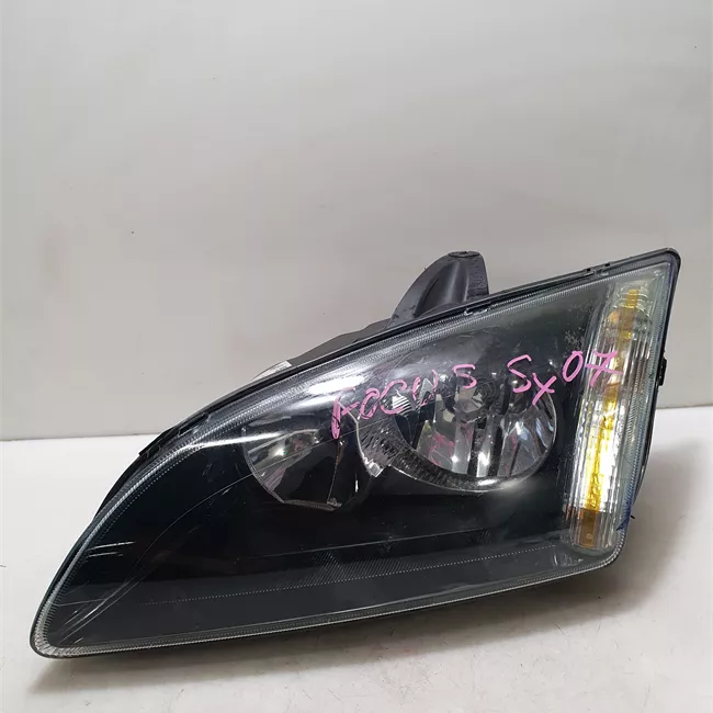 Proiettore sinistro con cornice finitura nera