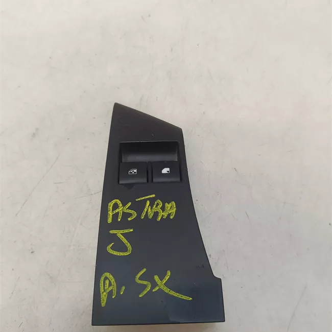 Blocco comandi alzacristalli nero