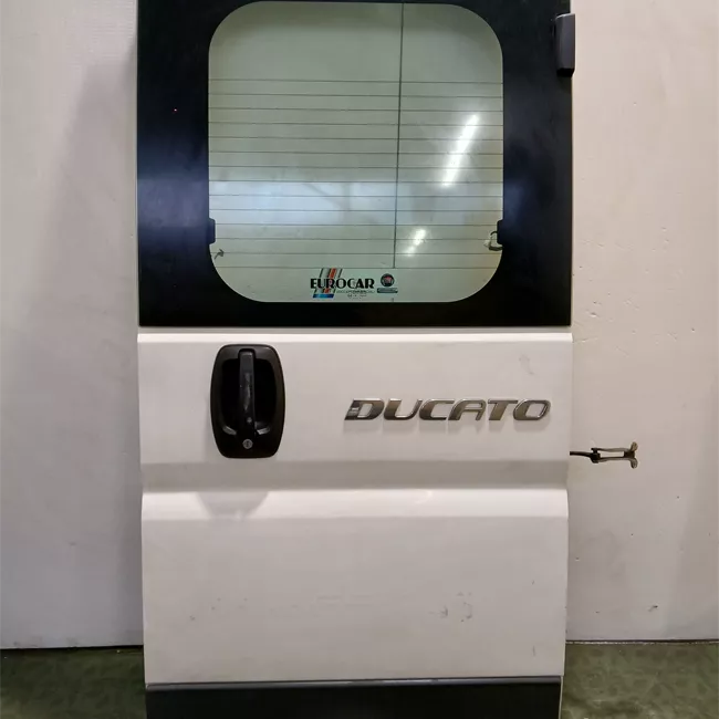 Porta carico posteriore a battente destra Vetrata