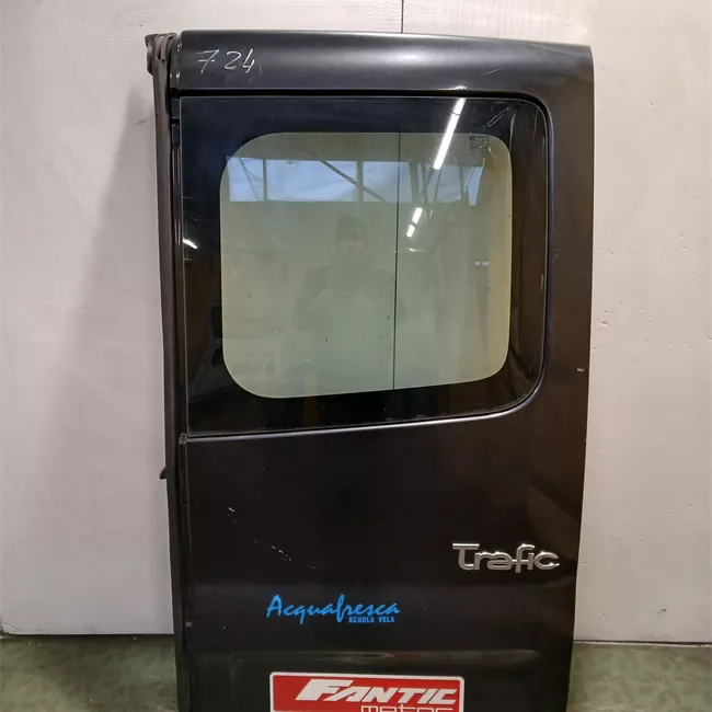 Porta carico posteriore a battente destra Vetrato