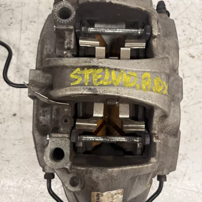 Pinza freno anteriore completa destra nero