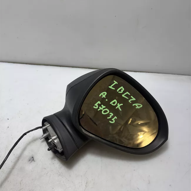 Retrovisore esterno regolazione elettrica destro con regolazione elettrica nero satinato