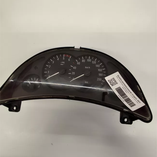 Quadro portastrumenti con spia abs