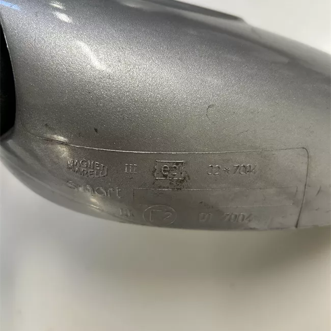 Retrovisore esterno regolazione elettrica sinistro argento alluminio