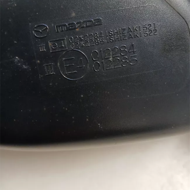 Retrovisore esterno regolazione elettrica sinistro nero