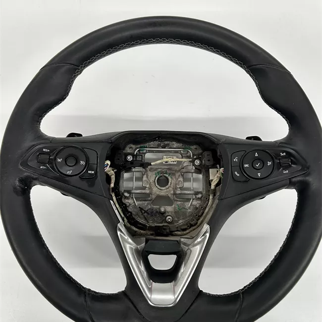 Volante Pelle/com.velocità nero