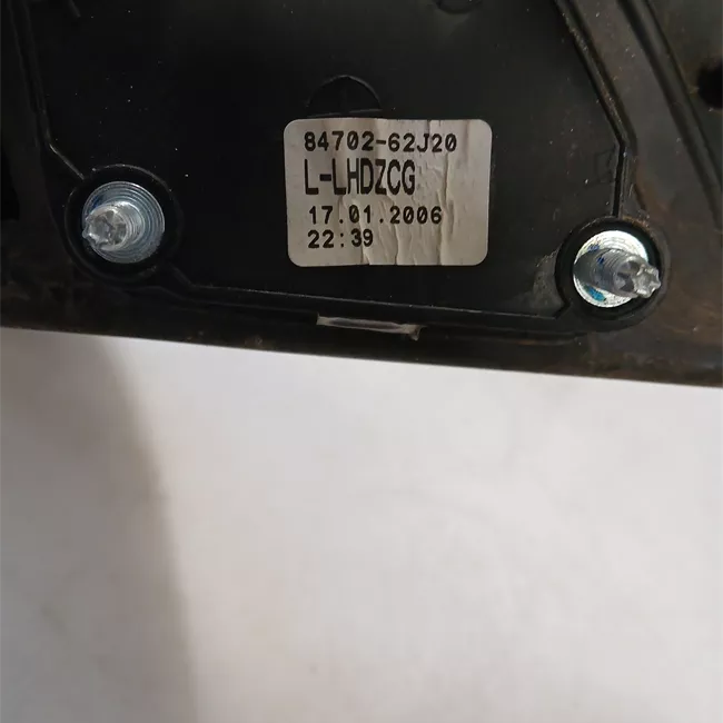 Retrovisore esterno regolazione elettrica sinistro nero