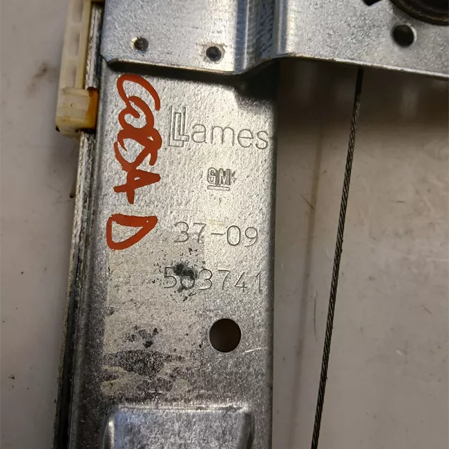 Alzacristallo porta posteriore sinistro