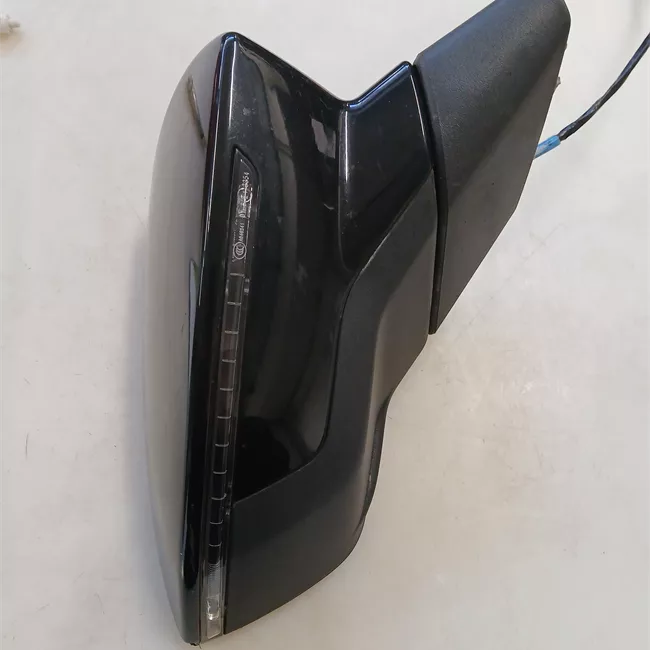 Retrovisore esterno regolazione elettrica destro Ripieghevole elettrico nero satinato