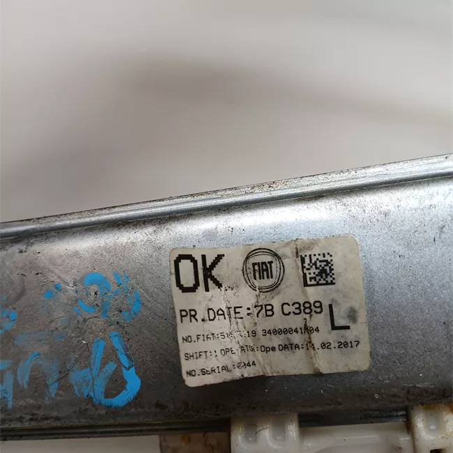 Alzacristallo porta posteriore sinistro