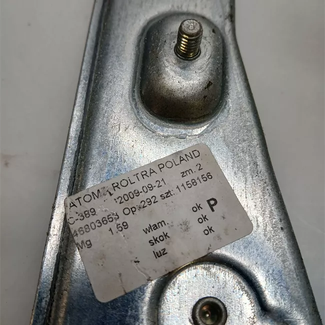 Alzacristallo porta posteriore destro