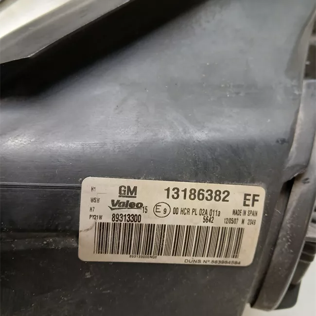 Proiettore destro Cromo