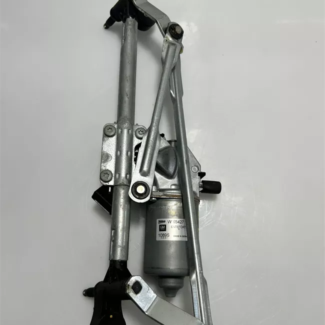 Meccanismo tergiparabrezza con motorino nero