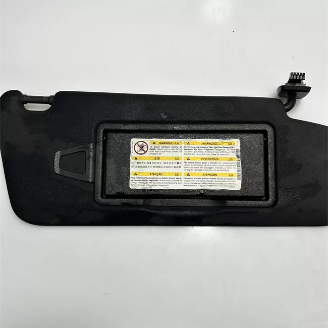 Aletta parasole parabrezza .dx nero