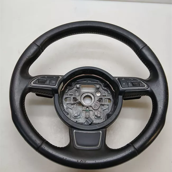 Volante Sport pelle multifunzione nero