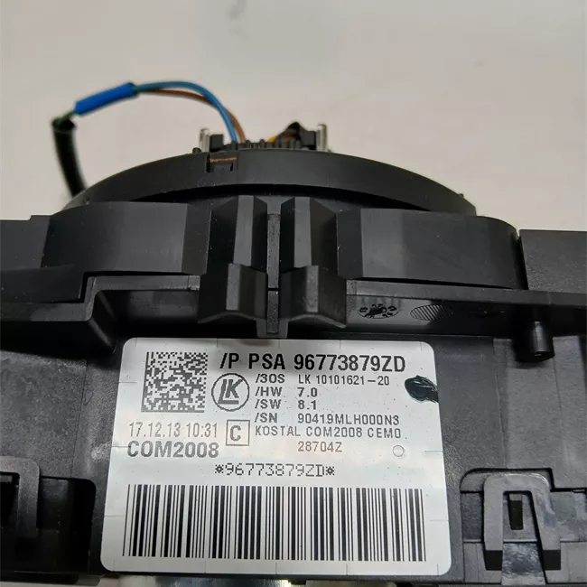 Dispositivo airbag lato guida nero