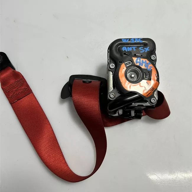 Cintura di sicurezza anteriore sinistra con presafe nero