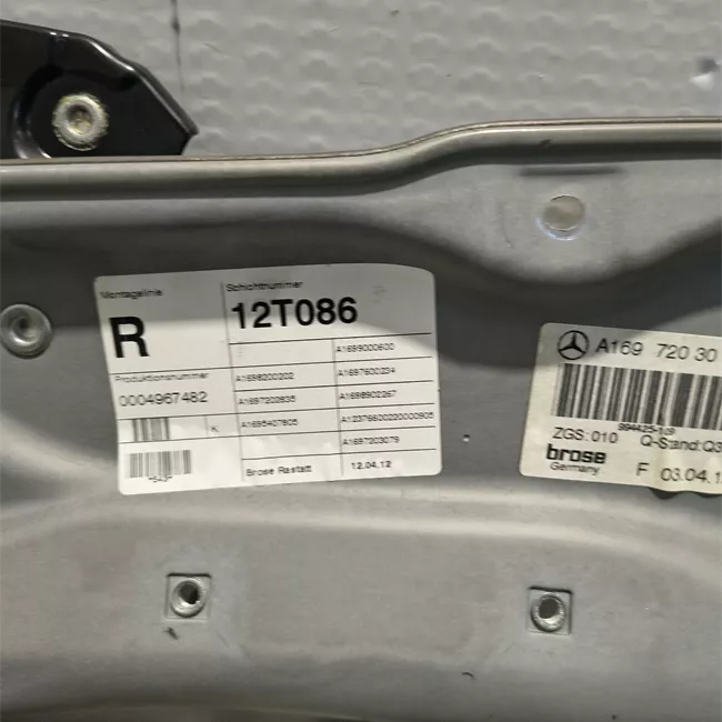 Alzacristallo elettrico porta anteriore destro