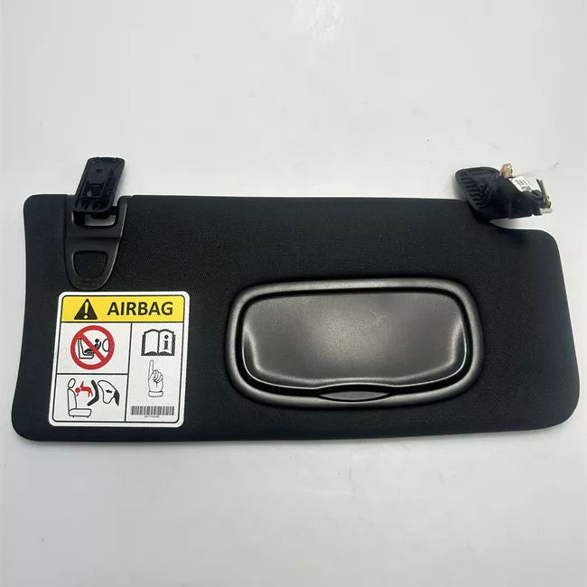 Aletta parasole parabrezza .dx Illuminato nero