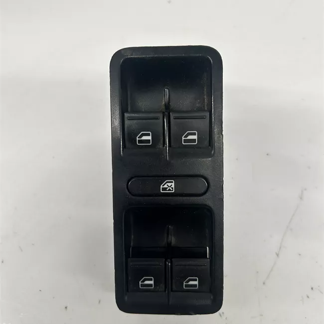 Blocco comandi alzacristalli con cristalli elettrici posteriore nero/bianco