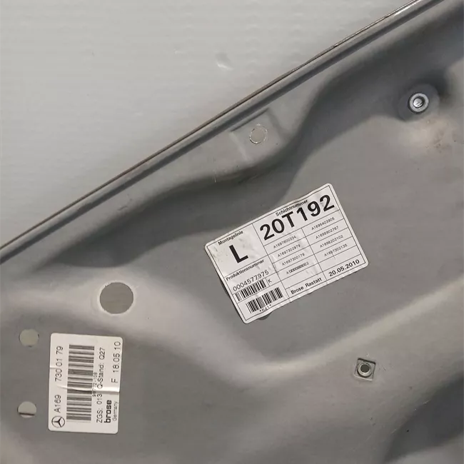 Alzacristallo porta posteriore sinistro