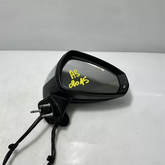 Retrovisore esterno regolazione elettrica destro Ripieghevole elettrico nero satinato