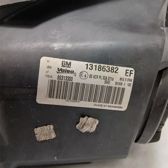 Proiettore destro Cromo