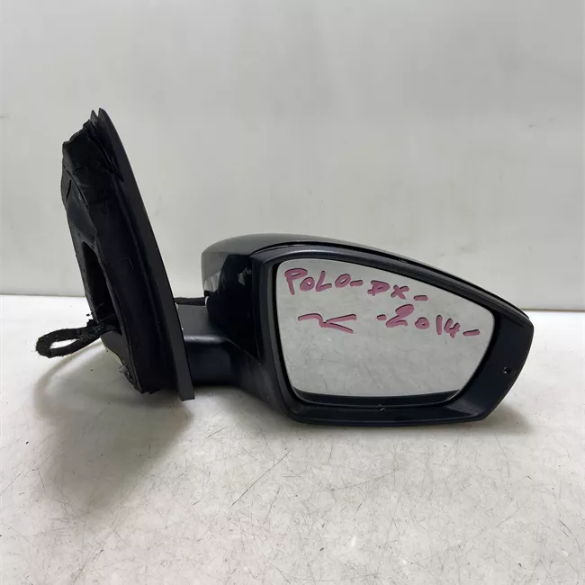 Retrovisore esterno regolazione elettrica destro Ripieghevole elettrico nero satinato