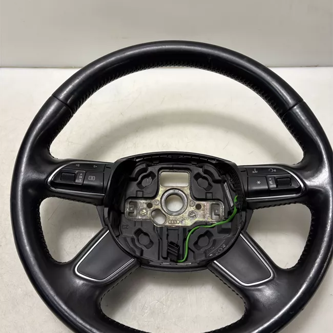Volante 4 raggi pelle multifunzione nero