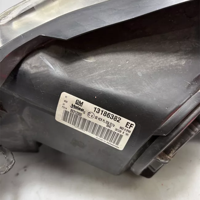 Proiettore destro Cromo