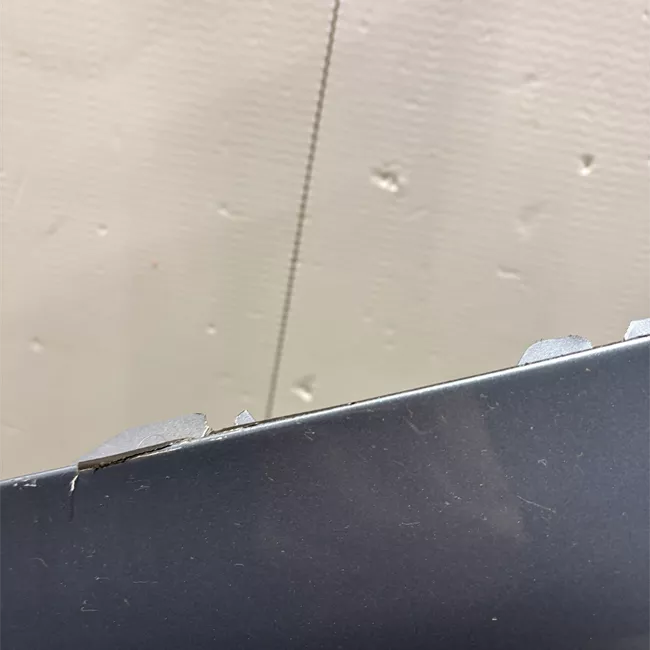 Parafango anteriore sinistro