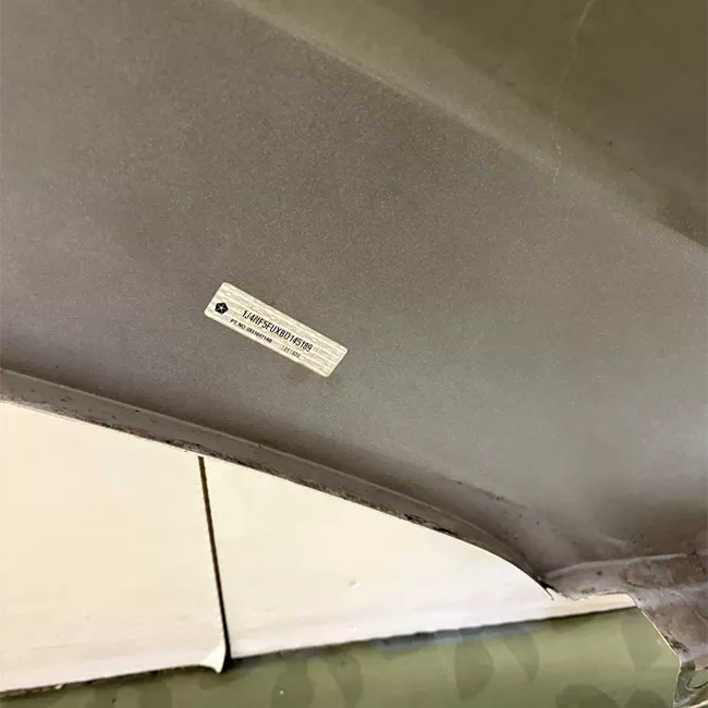 Parafango anteriore sinistro