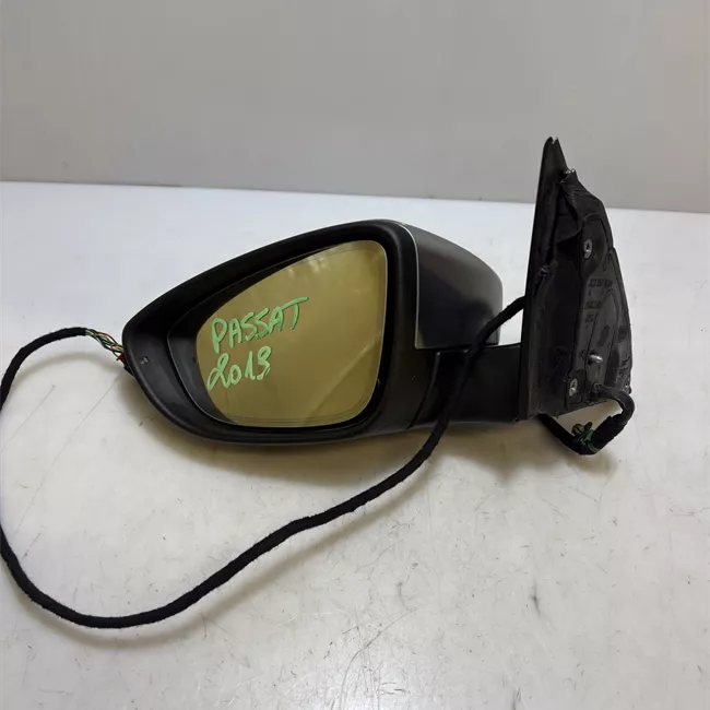 Retrovisore esterno regolazione elettrica sinistro con assistente cambio corsia nero satinato