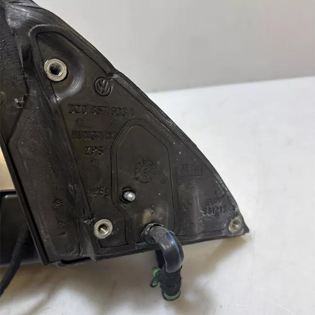 Retrovisore esterno regolazione elettrica sinistro con assistente cambio corsia nero satinato