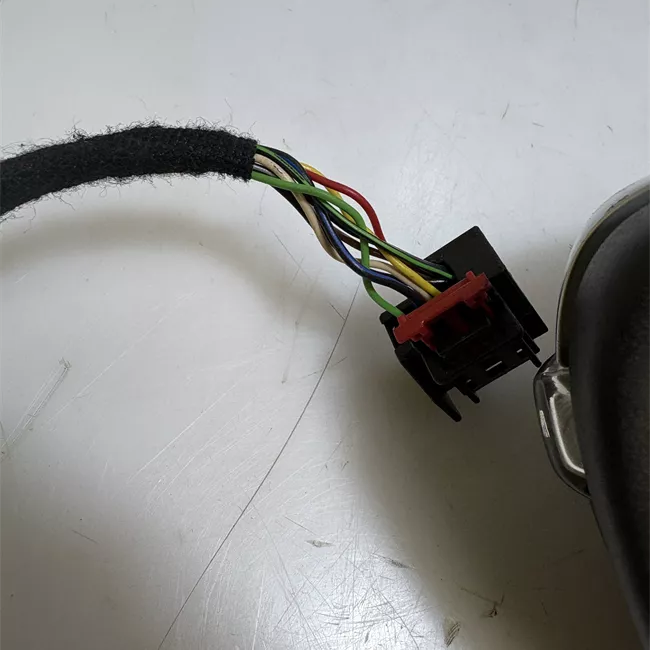 Retrovisore esterno regolazione elettrica sinistro con assistente cambio corsia nero satinato