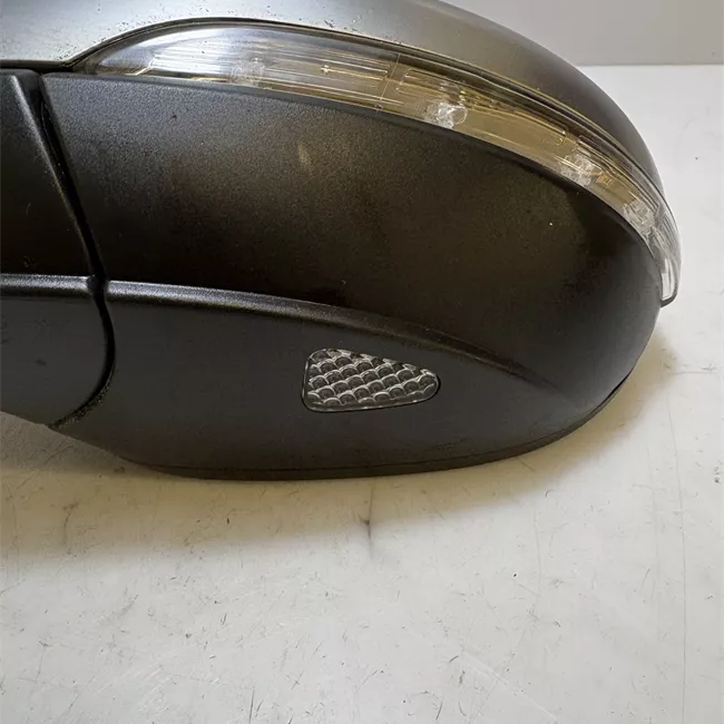 Retrovisore esterno regolazione elettrica sinistro con assistente cambio corsia nero satinato