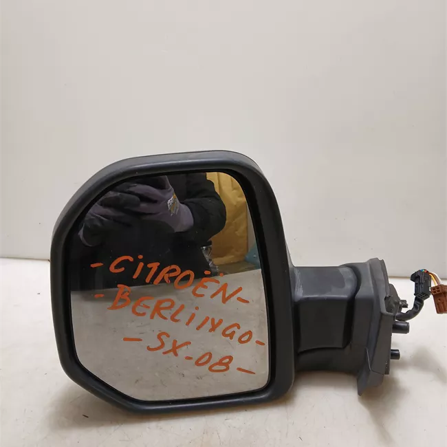 Retrovisore esterno regolazione elettrica sinistro con calotta e cornice retrovis. primer