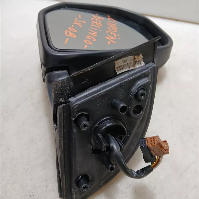 Retrovisore esterno regolazione elettrica sinistro con calotta e cornice retrovis. primer