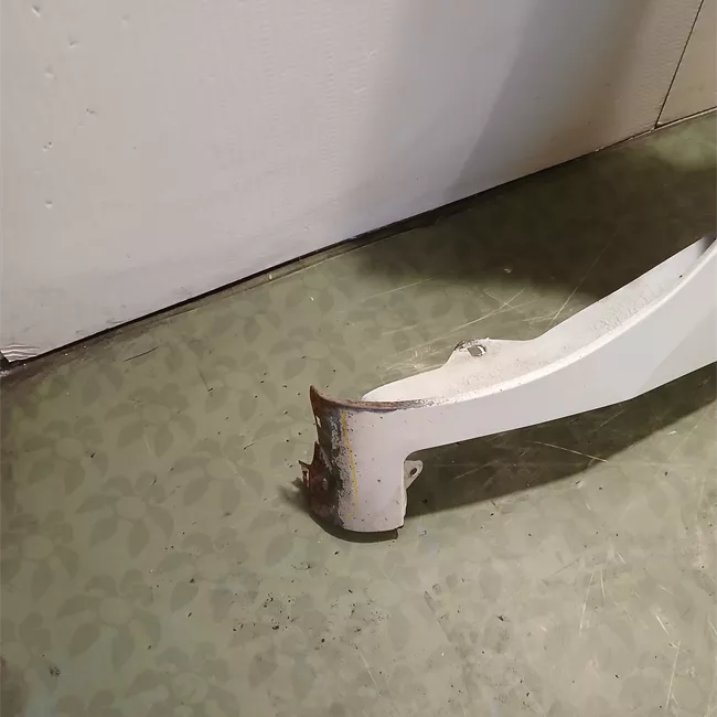 Parafango anteriore sinistro