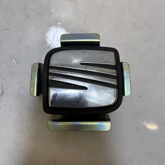 Maniglia portello posteriore nero satinato/cromo lucido