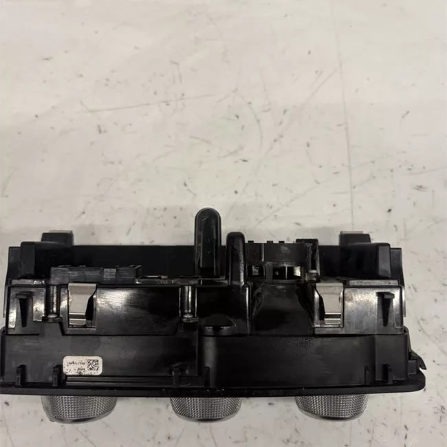 Blocco comando climatizzazione aria condizionata regolazione elettrico nero