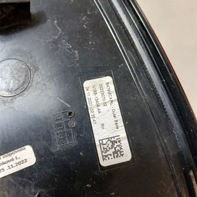 Fanale posteriore parte esterno destro