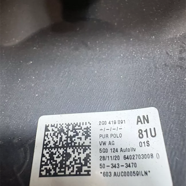 Volante nero titanio