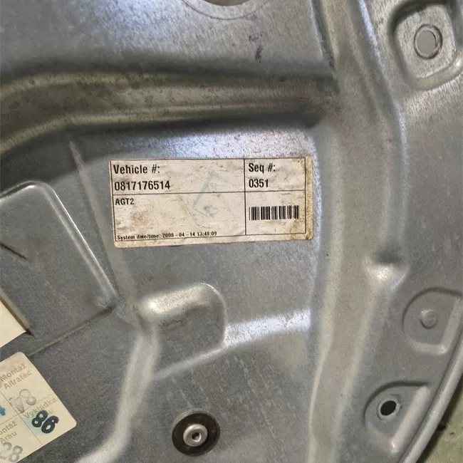 Alzacristallo elettrico porta anteriore destro